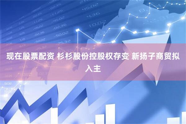 现在股票配资 杉杉股份控股权存变 新扬子商贸拟入主